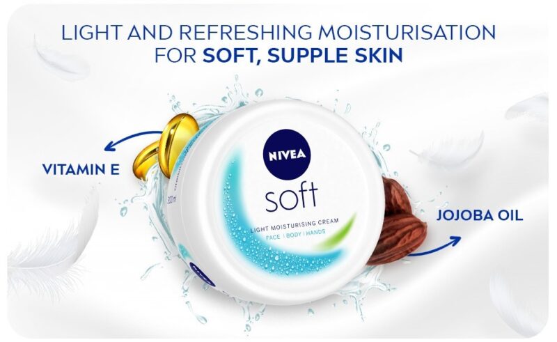 Nivea Soft  Moisturising Cream (50ml) - Image 2