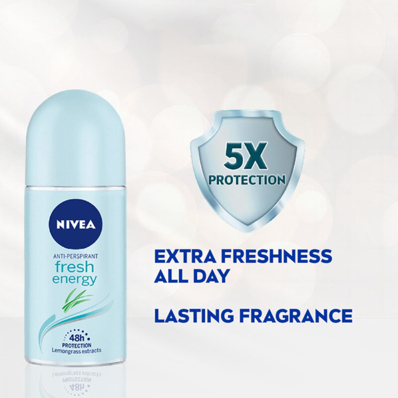 Nivea  Fresh Roll On for Women - (50ml) - Image 3